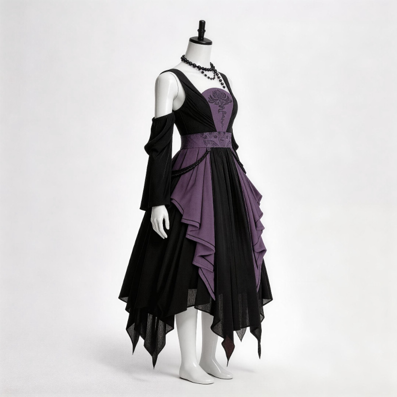 Saia de Fantasia de Bruxa Esti - Ethnic Style Dresses avaliação e preço