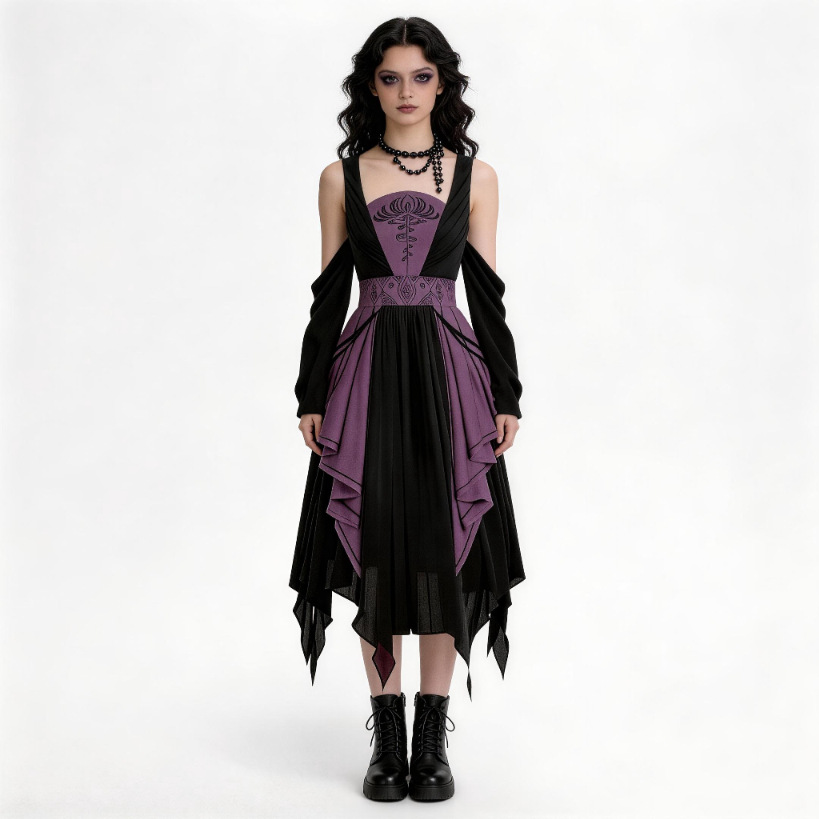 Saia de Fantasia de Bruxa Esti - Ethnic Style Dresses avaliação e preço