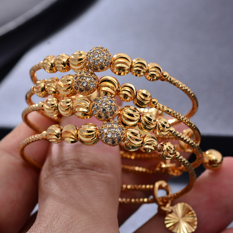Pulseiras Dubai 24K com 4 peça - Ethnic Fashion In Dubai avaliação e preço