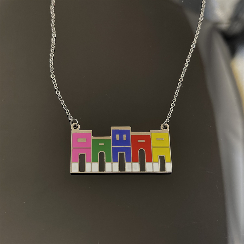 Colar Pingente Casa Colorida d - Ethnic Fashion House avaliação e preço