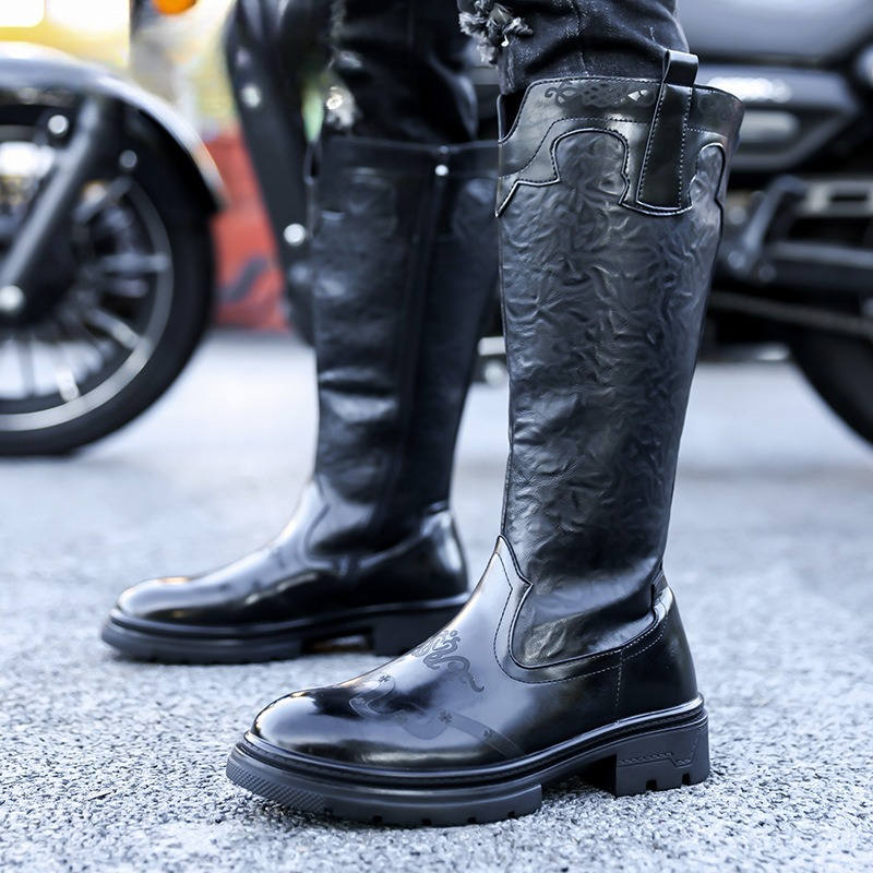 Botas masculinas de cano médio - The Ethnic Fashion avaliação e preço