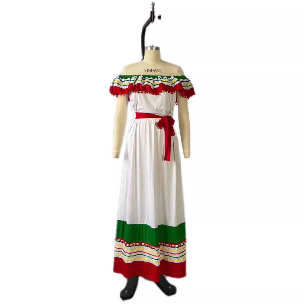 Novo Vestido de Fantasia Étnic - Ethnic Style Dresses avaliação e preço